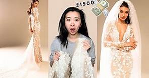 I Spent £1500 on Etsy Wedding Dress - In Depth Review Try On Haul #NewYorkCityBride #weddingdress