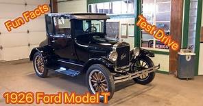 1926 Ford Model T Coupe Test Drive, Walkaround and Shootin’ The Jam!