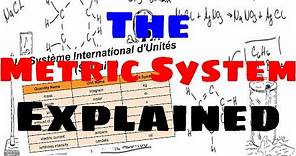 The Metric System - Explained