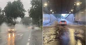 Fortes intempéries à Mons-Borinage : des rues et des caves inondées, les pompiers redoublent d’efforts