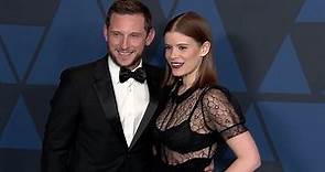 Kate Mara and Jamie Bell embrace at the 2019 Governors Ball