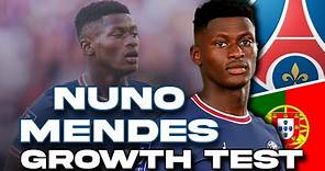 Nuno Mendes Growth Test (2021-2036)! FIFA 22 Career Mode