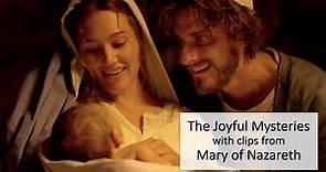 The Joyful Mysteries of the Rosary with Movie Clips for Meditation (Slower Version)
