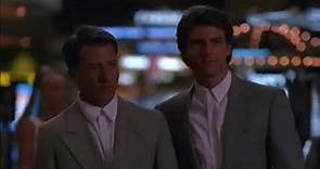 Película RAIN MAN (1988). Dustin Hoffman, Tom Cruise,...