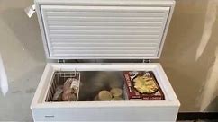 Setting up "HotPoint" Chest Freezer from LOWES - Review! ($179)