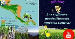 Las regiones geográficas de América Central