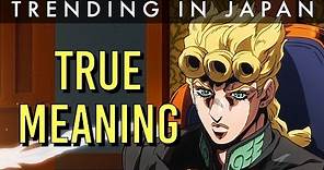 JoJo's Part 5 Ending's True Meaning (Golden Wind)