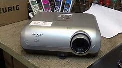 Sharp XR-10S DLP Projector