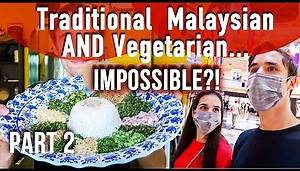 Vegetarian Malay Dishes don't exist.. Part 2/2 | Traditional Malaysian Food Vlog, Kuala Lumpur 2020