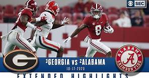 #3 Georgia Bulldogs vs. #2 Alabama Crimson Tide: Extended Highlights | CBS Sports HQ