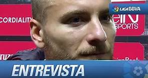 Entrevista a Ciro Immobile tras el Sevilla FC (2-0) RCD Espanyol