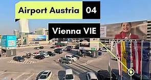 Austria Airport Vienna 4K (Airport Guide, Tips,Help, Walking)