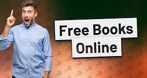 How Can I Read Books Online for Free?