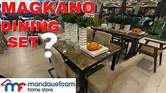 Magkano ang DINING SET 4-6-8 SEATER sa MANDAUEFOAM
