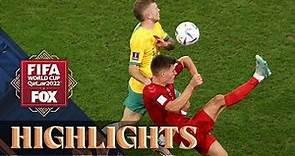 Australia vs. Denmark Highlights | 2022 FIFA World Cup