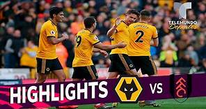 Wolverhampton vs. Fulham: 1-0 Goals & Highlights | Premier League | Telemundo Deportes