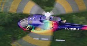 Rainbow Helicopters - Airbus Astar above Oahu