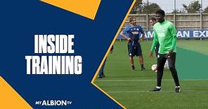 Carlos Baleba With The Squad | Brighton Inside's Training