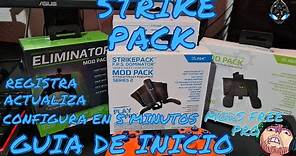 StrikePack / Registrar / Actualizar / Configurar en 5 Minutos Mods De Fabrica Con PC / Inicio Pro