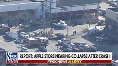 Truck slams into Apple Store near Boston