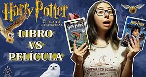 Harry Potter y la Piedra Filosofal | DIFERENCIAS entre el Libro y la Película