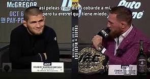 UFC 229 Khabib vs McGregor Conferencia de Prensa