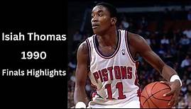 Isiah Thomas 1990 NBA Finals Highlights