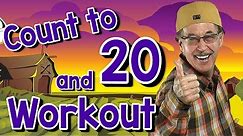 Count to 20 and Workout | Fun Counting Song for Kids | Count by 1's to 20 | Jack Hartmann