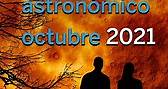 Calendario astronómico octubre 2021