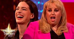 Anne Hathaway & Rebel Wilson LOVE Insulting Each Other | The Graham Norton Show