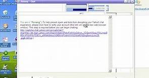How to Join Chat Room: Yahoo Messenger