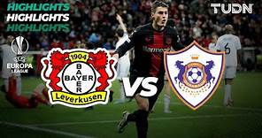 HIGHLIGHTS - Leverkusen 3 (5)-(4) 2 Qarabag | UEFA Europa League 2023/24 - 8vos | TUDN
