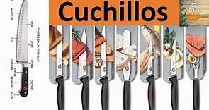 Tipos de cuchillos en la cocina / Usos de los cuchillos de cocina / Gastronomía