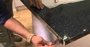 Attaching edge strips to your benchtop | kaboodle kitchen