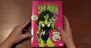 Sensational She-Hulk by Byrne Omnibus Hardcover Comic Review by PASTIMES in Asheville NC