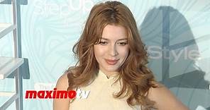 Elena Satine | 2014 Inspiration Awards Red Carpet Arrivals