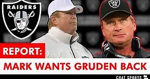REPORT: Mark Davis Wants Jon Gruden Back As The Raiders Head Coach | Las Vegas Raiders Rumors