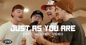 Ryan Stevenson - Just As You Are (Official Lyric Video)