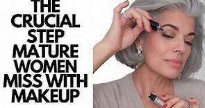 THE CRUCIAL STEP MATURE WOMEN MISS WITH MAKEUP | Nikol Johnson