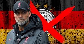 Jürgen Klopp rechaza a Alemania: “No está disponible”
