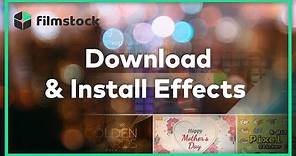 Downloading & Installing Filmora Effects | Filmstock Video Effects