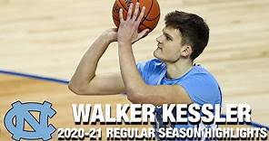 Walker Kessler 2020-21 Regular Season Highlights | North Carolina Forward/Center