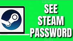 How To See Steam Password While Logged In (Updated)
