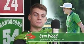 Sam Wood Signs First Professional Deal ✍️