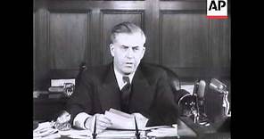 HENRY A WALLACE RESIGNS