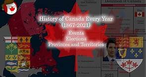 History of Canada Every Year (1867-2021)