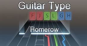 Guitar Type Typing Game