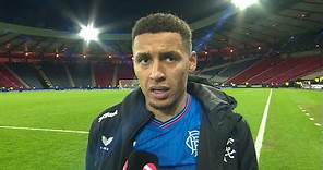 Rangers' James Tavernier speaks after scoring brace and winning Player of the Match against Hearts