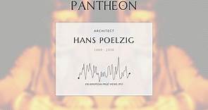 Hans Poelzig Biography - German architect