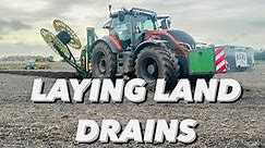 Land Drainage With A Trencher Not A Tile Plough